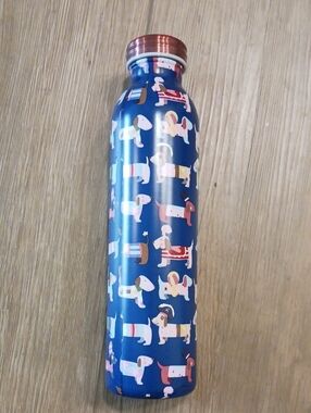 20oz Retro-Doxie In Sweaters Stainless Steel Water Bottle.
